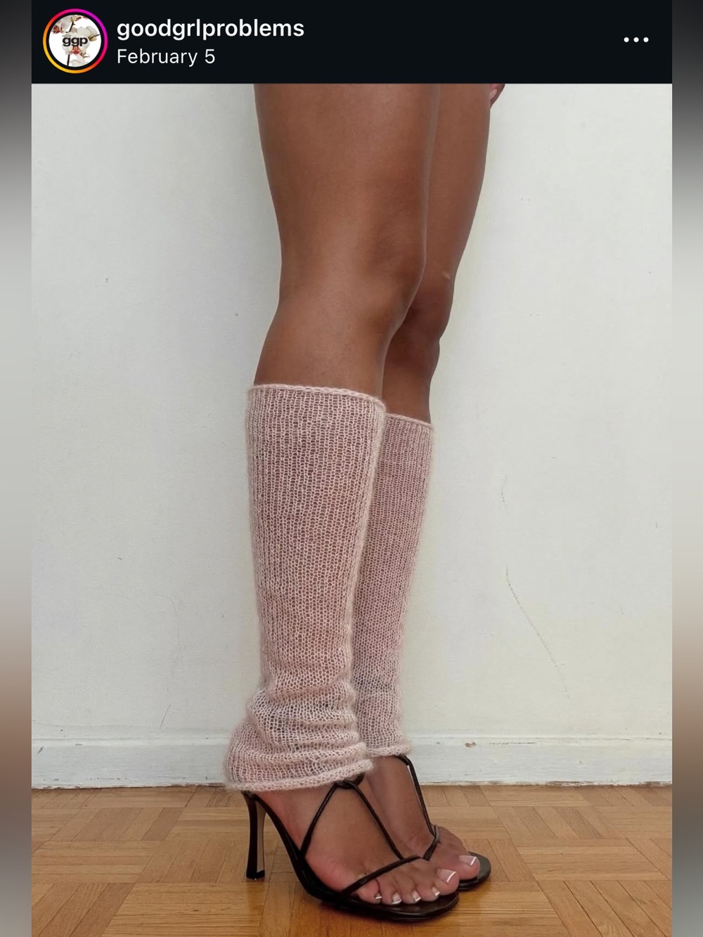 Goodgirlproblems Mohair Leg Warmer